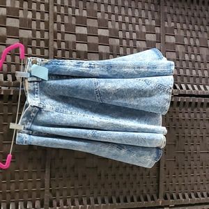 Sunset Blues Denim Skirt